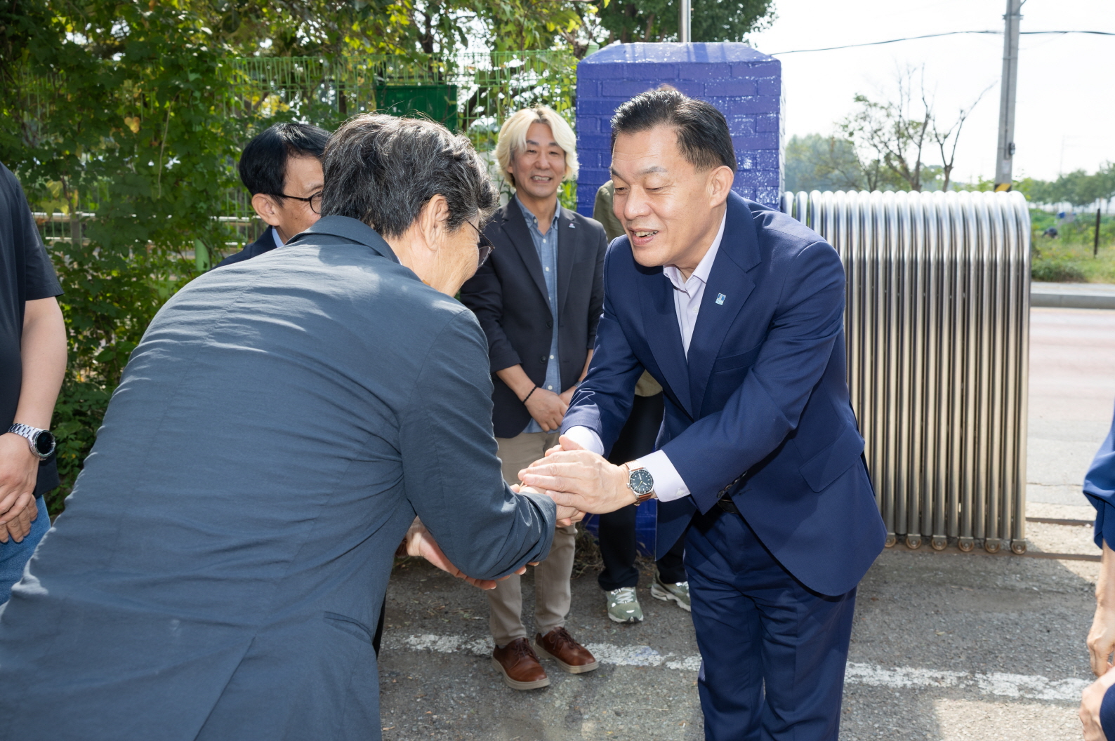추석연휴 근무자 격려