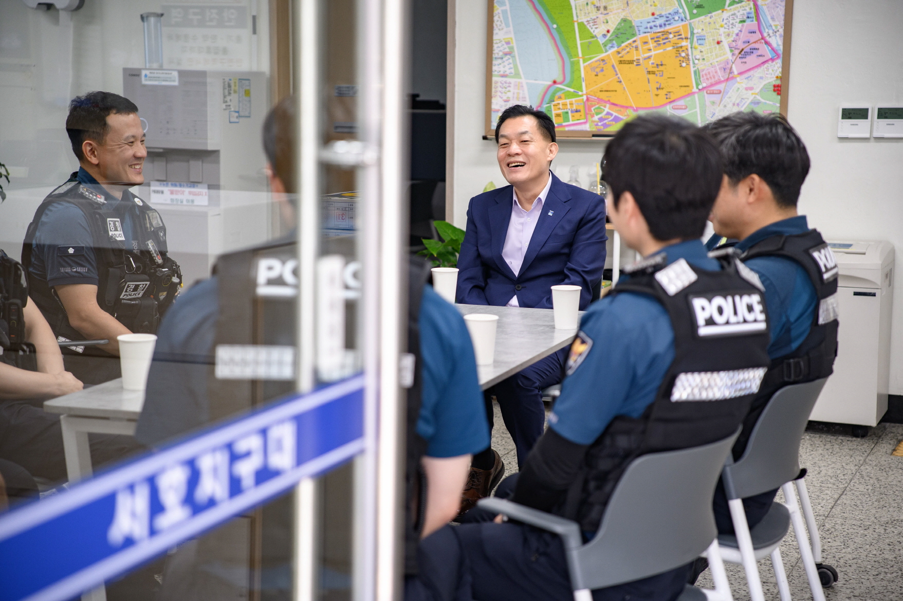 추석연휴 근무자 격려