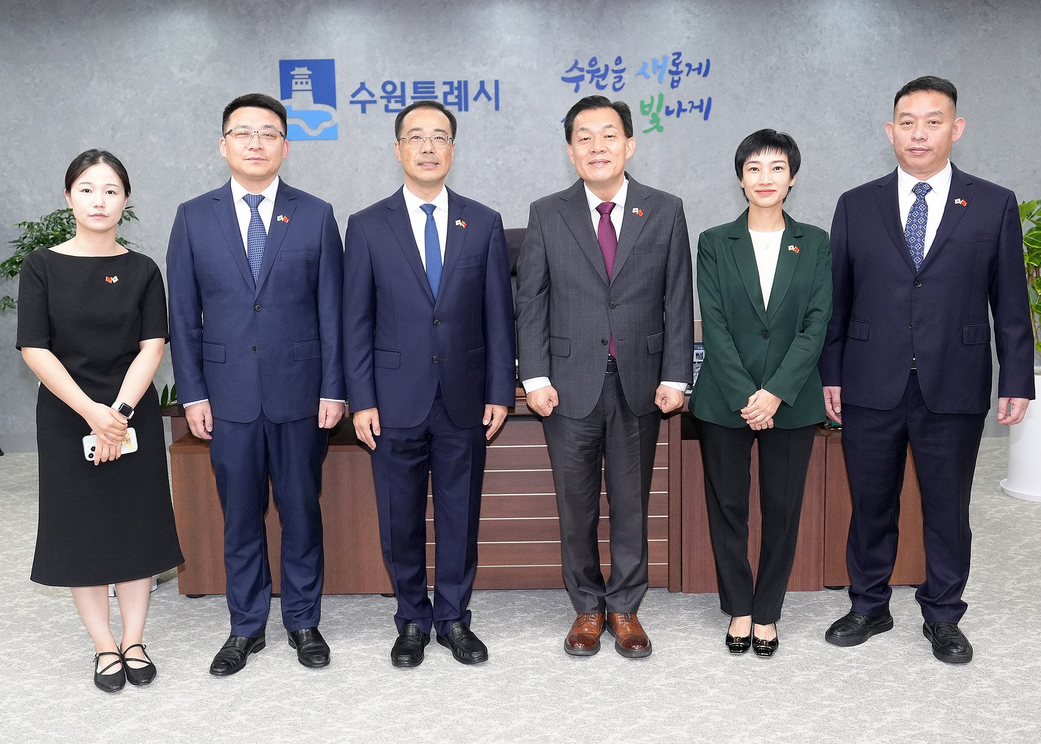 중국 항저우시 대표단 수원시 방문